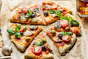 peperonni pizza HD wallpaper