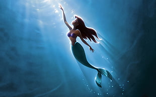 The Little Mermaid, Disney, movies HD wallpaper