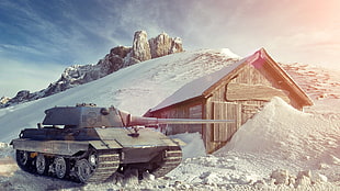 gray tank, World of Tanks, tank, wargaming, E-50 HD wallpaper
