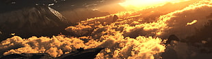 cloudy sky HD wallpaper