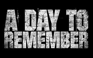 A Day to Remember wallpaper, typography, artwork HD wallpaper