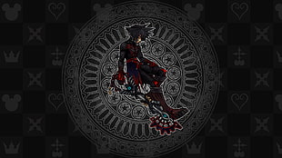 red and black Sora character illustration