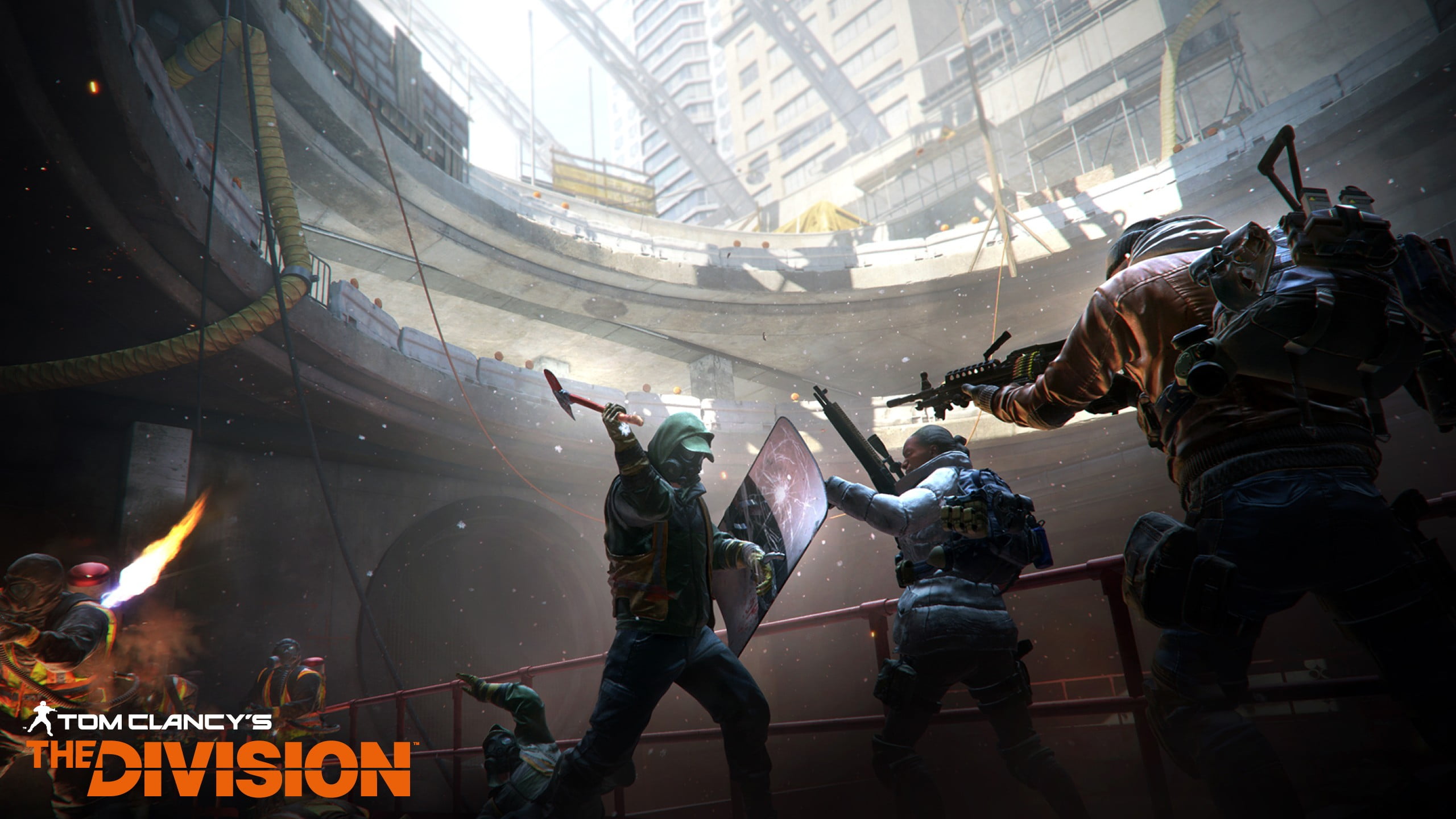 Tom Clancy's The Division cover art, Tom Clancy's The Division