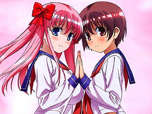 two female anime characters