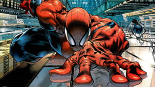 Marvel Spider-Man illustration, Spider-Man, Marvel Comics