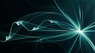 light abstract painting