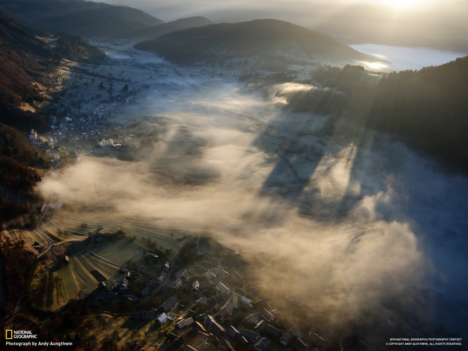 National Geographic illustration, landscape, National Geographic, aerial view