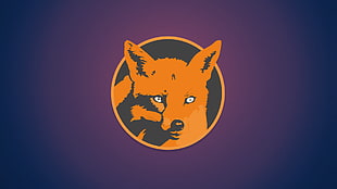 red fox logo, Foxy, FoxyRiot