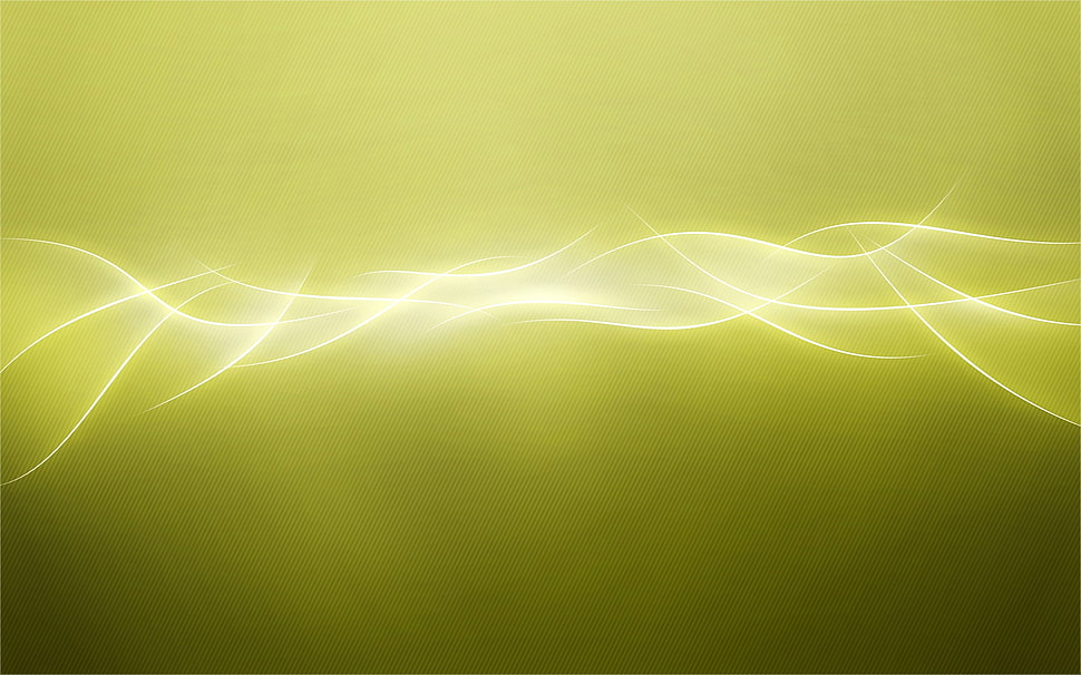 yellow 3D illustration HD wallpaper