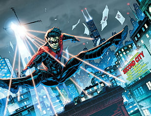 DC nightwing illustration