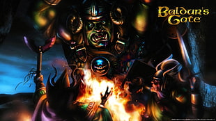 Balour's Gate wallpaper, Baldur's Gate, video games, RPG