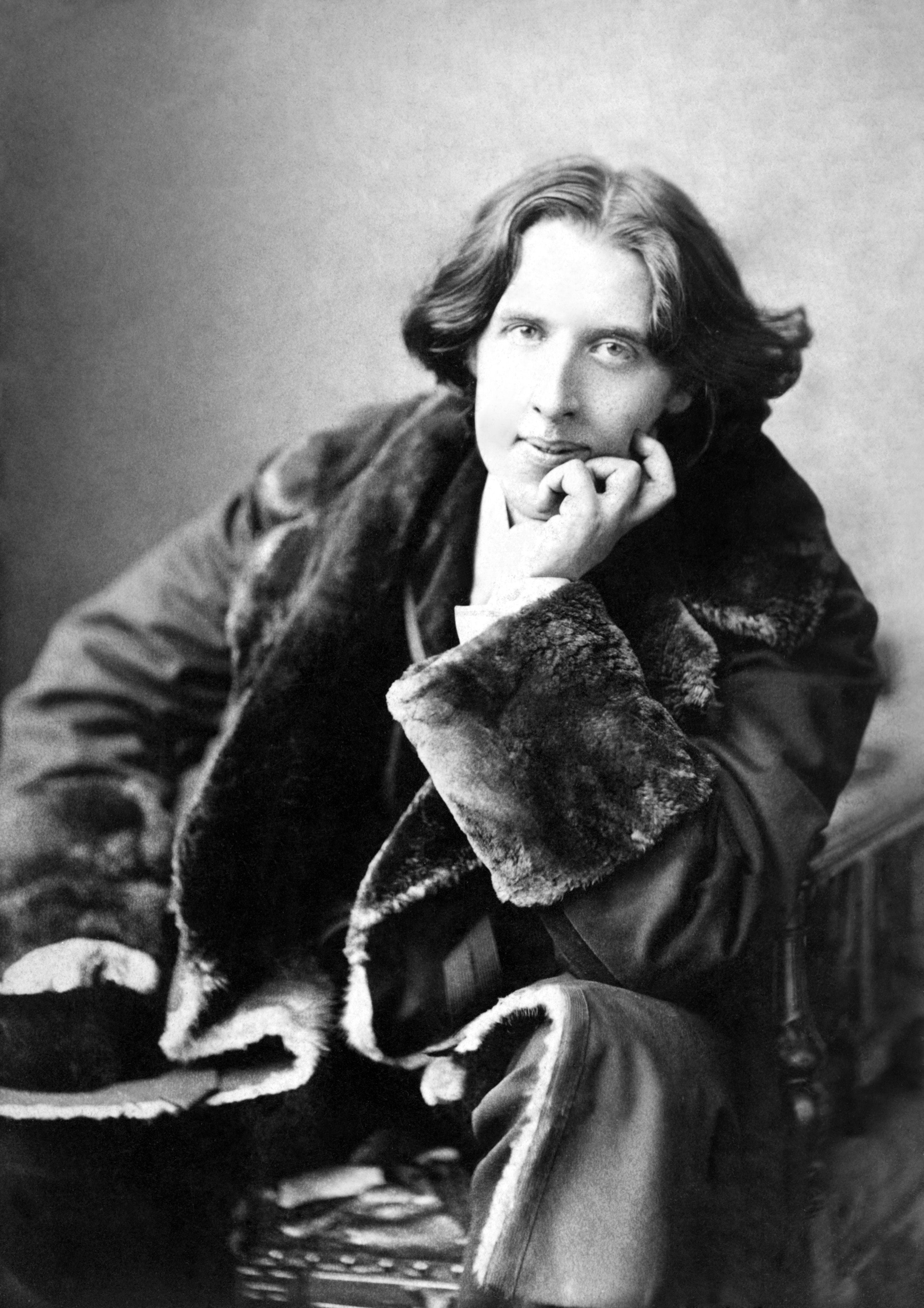 grayscale photo of man in black suit, men, Oscar Wilde, writers, monochrome
