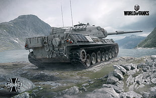 World of Tanks game illustration, tank, World of Tanks, Leopard 1, wargaming