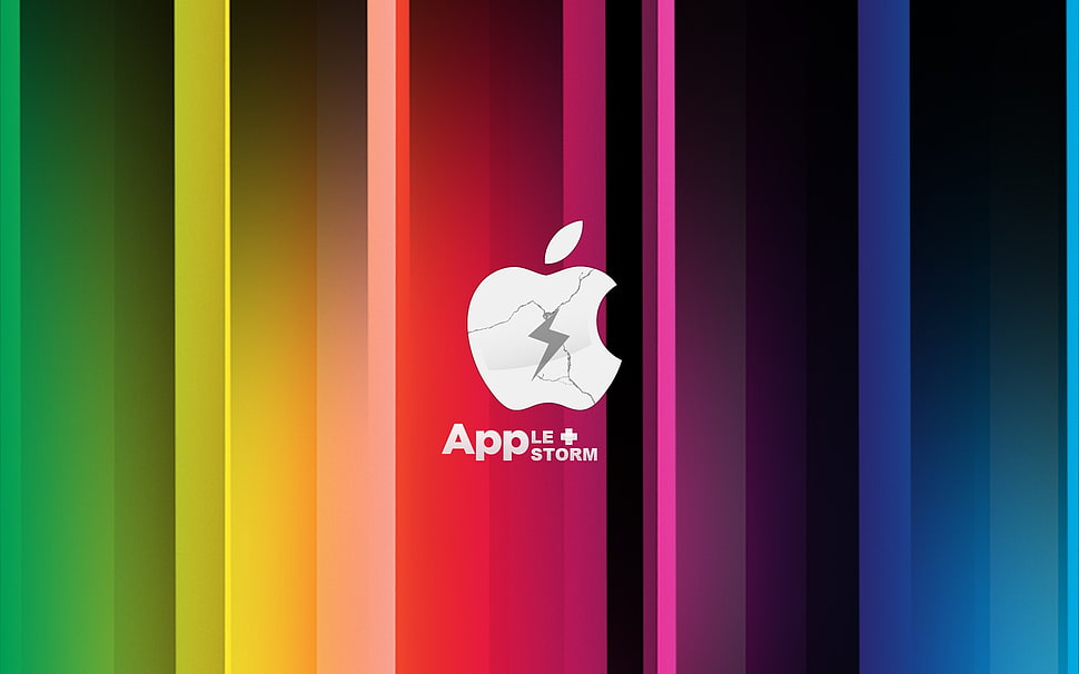 App Le + Storm illustration HD wallpaper