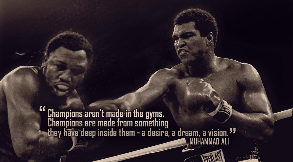 Muhammad Ali, quote HD wallpaper