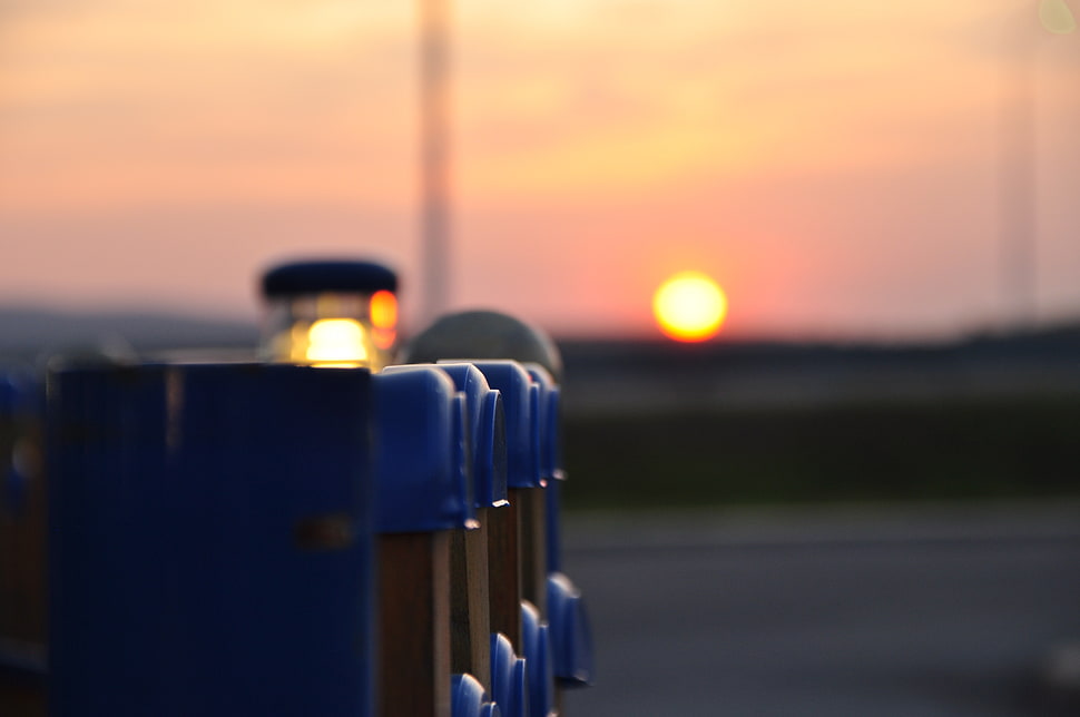 sunset, urban HD wallpaper