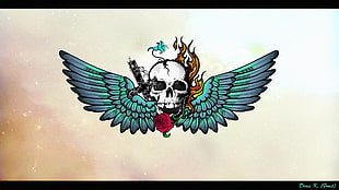 skull logo