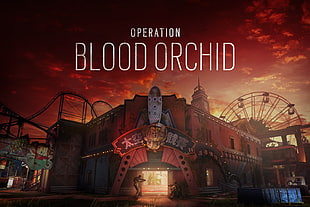 Operation Blood Orchid-printed cover HD wallpaper