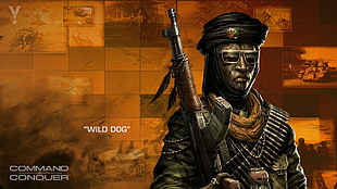 Command Conquer Wild Dog game poster, video games, Command & Conquer