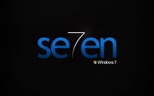 Windows 7 operating system poster