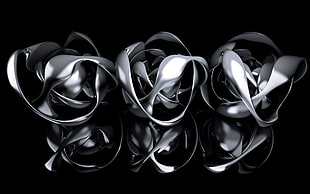 gray abstract illustration