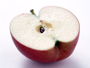 sliced of apple fruit HD wallpaper