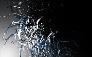Paper,  Ribbons,  Light,  Shadow HD wallpaper