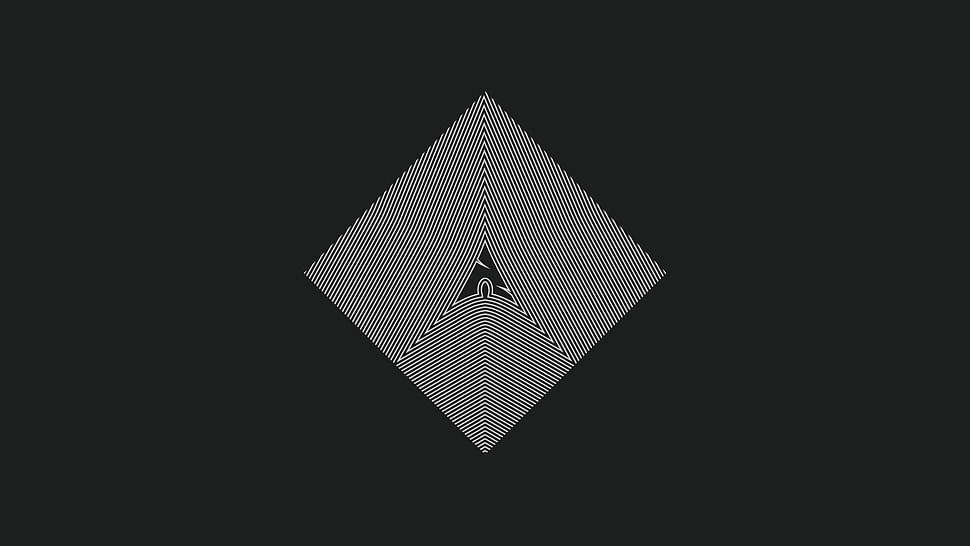black and gray textile, Archlinux, Linux, minimalism HD wallpaper