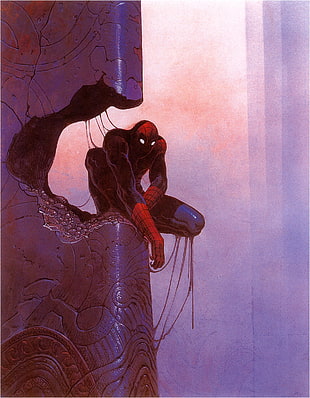 Spider-Man wallpaper, Mœbius, Spider-Man, Marvel Comics HD wallpaper