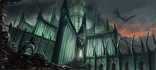 Lord of the Ring movie digital wallpaper, Gollum, Smeagol, Minas Morgul, Middle-earth: Mordor