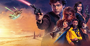Star Wars digital wallpaper