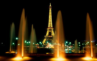 time lapse photo of Eiffel Tower, Paris