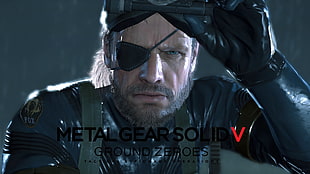 black and gray Batman costume, Metal Gear Solid V: Ground Zeroes, Big Boss, Metal Gear Solid , Metal Gear HD wallpaper
