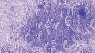 purple artwork, violet, ink, Photoshop, painting HD wallpaper