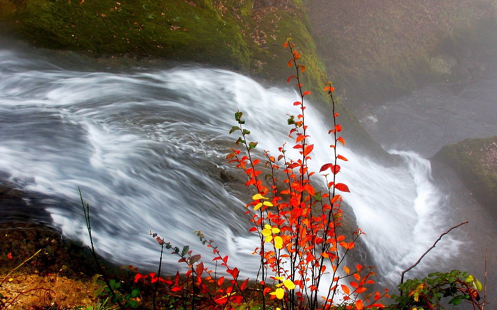 Skogafoss falls HD wallpaper