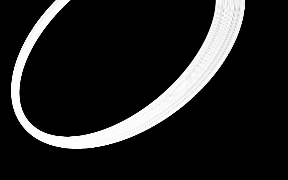 minimalism, black, circle HD wallpaper