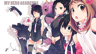 My Hero Academia digital wallpaper, Boku no Hero Academia