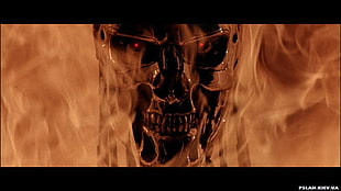 black helmet, movies, Terminator, Terminator 2, endoskeleton HD wallpaper