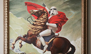 Star Wars, humor, artwork HD wallpaper