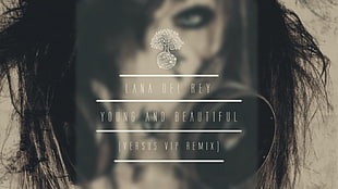 white text overlay, typography