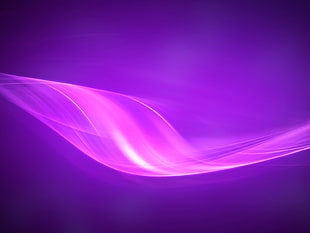 purple wave digital wallpaper HD wallpaper
