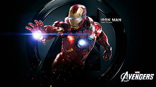 Iron Man Mark 7 poster, Iron Man, The Avengers, Marvel Comics, Marvel Cinematic Universe HD wallpaper