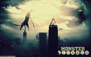 Monster Atlanta poster, Atlanta, Monsters, Inc. HD wallpaper