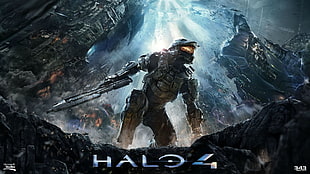 Halo 4 game poster, Halo, Halo 4, video games