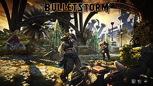 Bulletstorm game poster HD wallpaper