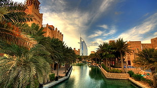 Al Masjid Al Arab, UAE, landscape, Burj Al Arab