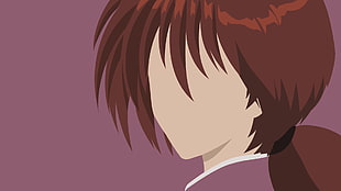 Inuyasha wallpaper, anime, minimalism, simple background, Rurouni Kenshin HD wallpaper