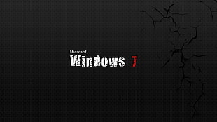 Microsoft Windows 7 logo, minimalism, Windows 7, Microsoft, Microsoft Windows HD wallpaper