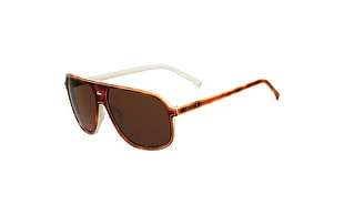 tortoiseshell framed aviator styled sunglasses