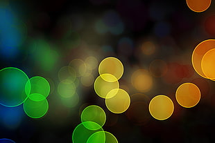 assorted colored LED lights HD wallpaper